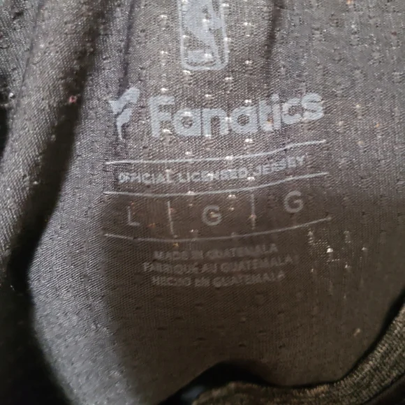 Portland Trailblazers LOS BLAZERS shooting Shirt SZ LG Fanatics NBA - Picture 3 of 8